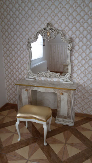 Obrázek Toaletka, zrcadlo, podnožka Leonardo